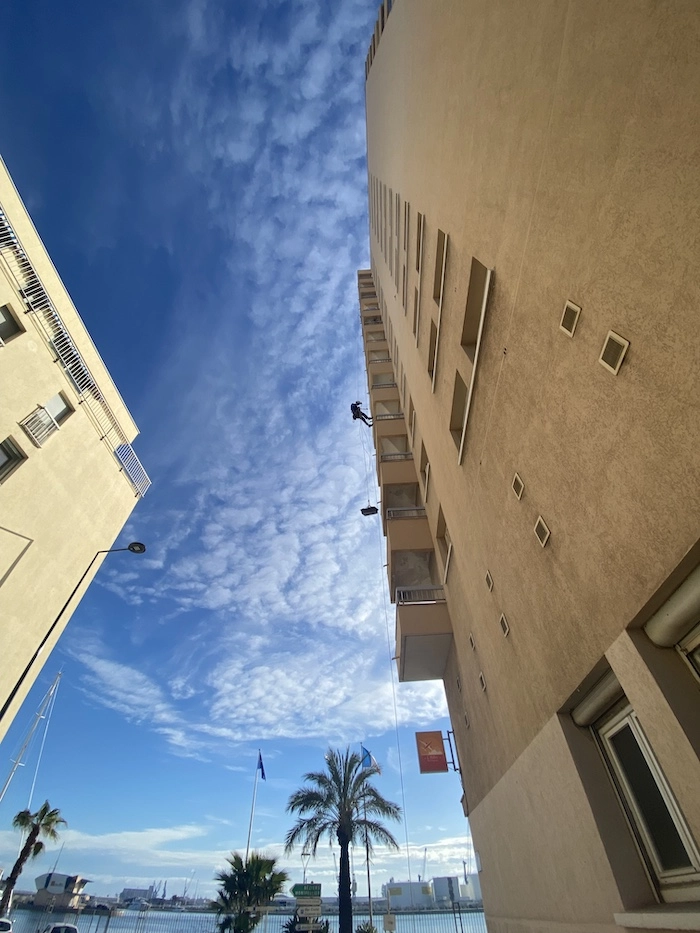 Inspection sur bâtiment