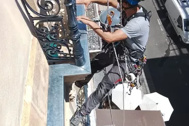 Un magnifique chantier de zinguerie en plein cœur de Sète